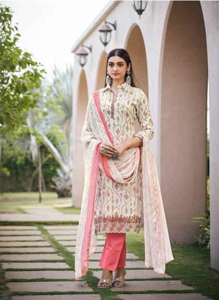 Azara Naira By Radhika Printed Cotton Dress Material
